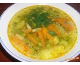 A. Zeleninová polievka (0,45l ) – 1,9